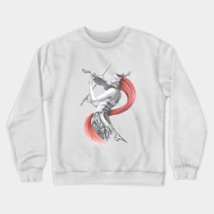 violinist art Crewneck Sweatshirt